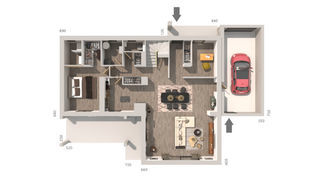  Maison 4 pi�ces 120 m� Fontan�s