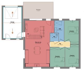  Maison � vendre 4 pi�ces 85 m�