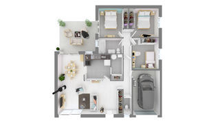  Maison 4 pi�ces 90 m� Saint-martin-de-villereglan