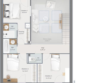  Maison 6 pi�ces 105 m� Attainville