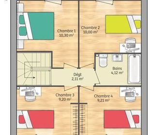  Maison � vendre 6 pi�ces 91 m�