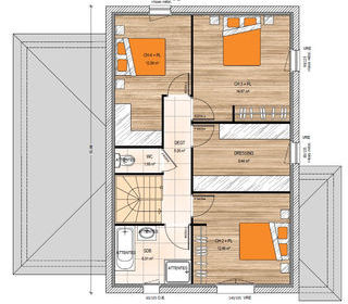  Maison 6 pi�ces 140 m� M�rs-erign�