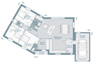  Maison 4 pi�ces 100 m� Cong�nies