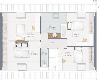  Maison 6 pi�ces 110 m� Bernay