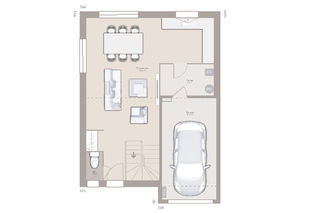  Maison � vendre 5 pi�ces 100 m�