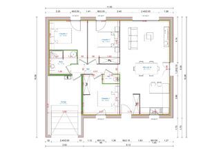  Maison � vendre 5 pi�ces 75 m�