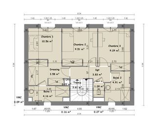  Maison � vendre 4 pi�ces 98 m�