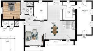  Maison 6 pi�ces 153 m� Chambellay