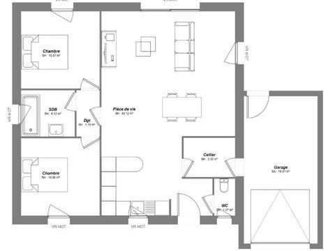   Vente Maison Maison - 4 pi�ce(s) - 70 m�