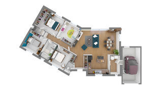  Maison 4 pi�ces 112 m� L�guevin