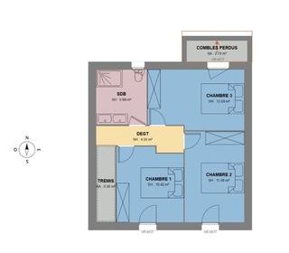  Maison � vendre 4 pi�ces 80 m�