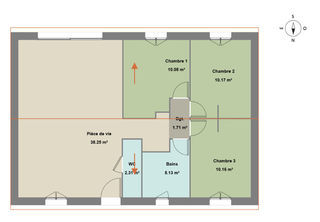  Maison 4 pi�ces 77 m� Saint-maximin-la-sainte-baume