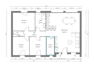  Maison � vendre 5 pi�ces 90 m�