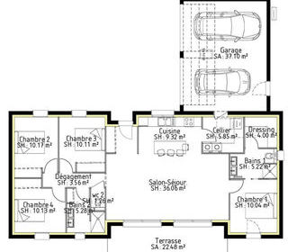  Maison � vendre 6 pi�ces 111 m�