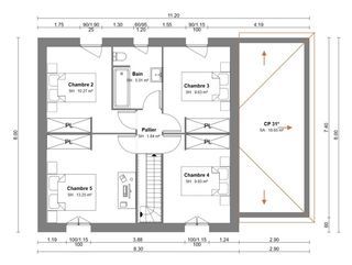  Maison 7 pi�ces 102 m� Baudre