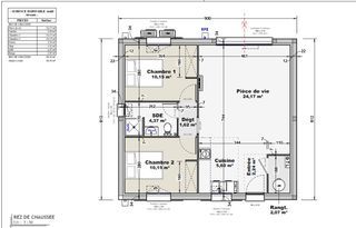  Maison � vendre 3 pi�ces 60 m�