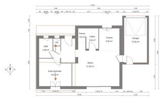  Maison � vendre 3 pi�ces 95 m�