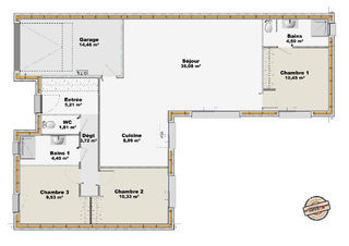  Maison 4 pi�ces 94 m� Les attaques