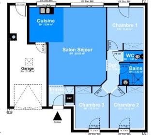  Maison 3 pi�ces 80 m� V�rines