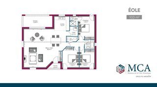  Maison 4 pi�ces 103 m� La br�de