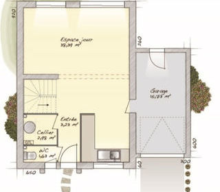  Maison 5 pi�ces 90 m� Menucourt