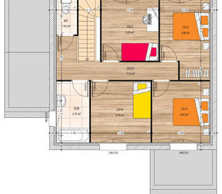  Maison 6 pi�ces 107 m� La membrolle-sur-longuen�e