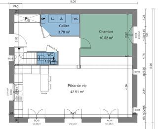  Maison � vendre 5 pi�ces 97 m�