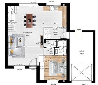  Maison � vendre 6 pi�ces 107 m�