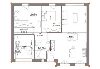  Maison � vendre 3 pi�ces 70 m�