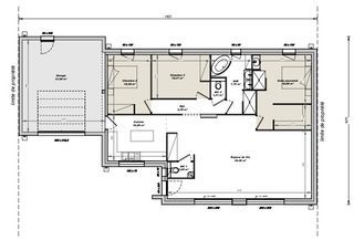  Maison 4 pi�ces 107 m� Saint-michel-chef-chef