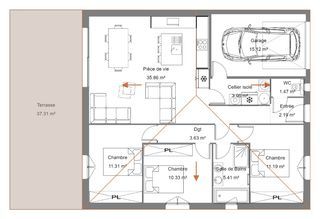  Maison � vendre 4 pi�ces 85 m�