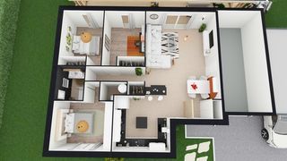  Maison � vendre 4 pi�ces 90 m�