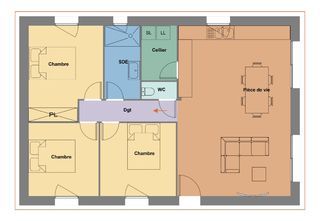  Maison � vendre 4 pi�ces 80 m�