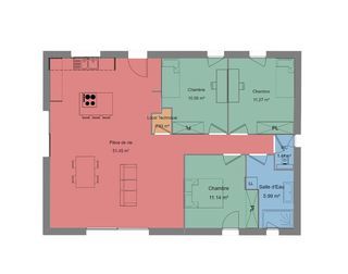  Maison � vendre 4 pi�ces 90 m�