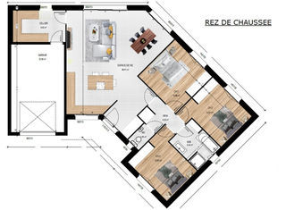  Maison 5 pi�ces 103 m� La membrolle-sur-longuen�e