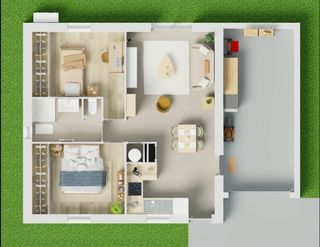  Maison � vendre 4 pi�ces 50 m�