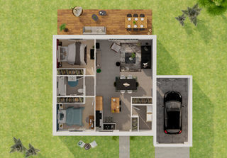  Maison � vendre 3 pi�ces 70 m�