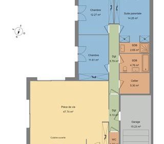  Maison � vendre 5 pi�ces 110 m�