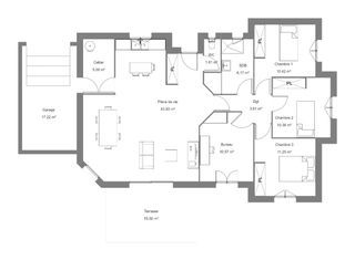  Maison � vendre 5 pi�ces 103 m�