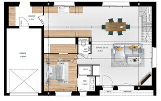  Maison 6 pi�ces 115 m� Baug�