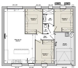  Maison � vendre 4 pi�ces 79 m�