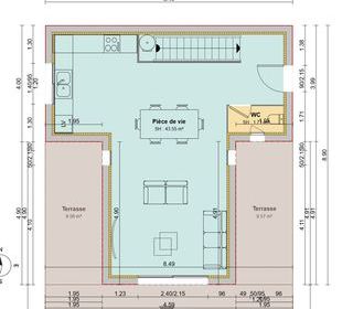  Maison 5 pi�ces 83 m� Le puy-sainte-r�parade