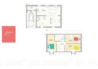  Maison � vendre 4 pi�ces 80 m�