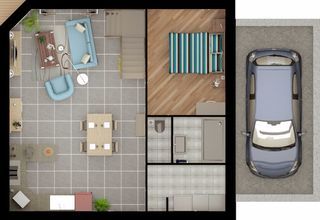  Maison � vendre 3 pi�ces 54 m�