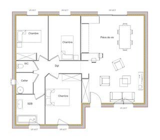  Maison � vendre 5 pi�ces 83 m�