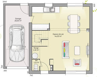  Maison 6 pi�ces 91 m� Cachan