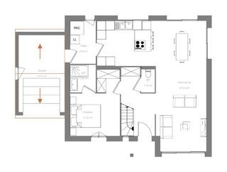  Maison 5 pi�ces 110 m� Le menoux