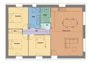  Maison 4 pi�ces 79 m� Plouha