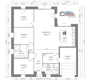  Maison � vendre 4 pi�ces 103 m�