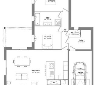  Maison 4 pi�ces 89 m� Druye